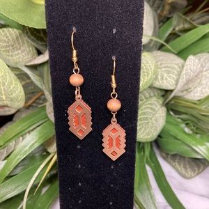 Southwestern Leather Earrings